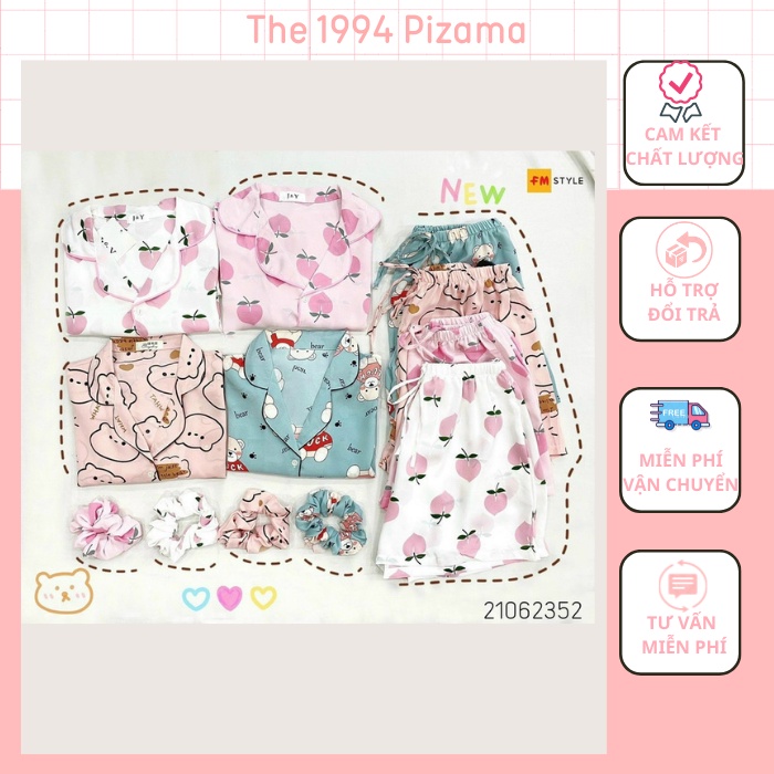 BỘ ĐỒ NGỦ THÁI LAN, BỘ PIJAMA NỮ HOẠT HÌNH ULZZANG