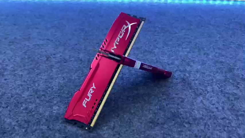 Ram DDR3 8GB Bus 1600 tản Fury Hyperx màu Đỏ/Trắng/Xanh/Không Tản - New bảo hành 36 tháng | BigBuy360 - bigbuy360.vn