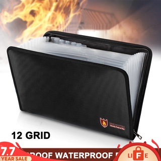 Túi đựng tài liệu 12 ngăn chống cháy chống thấm nước tiện dụng