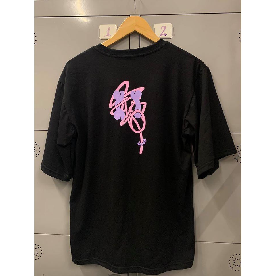 [LOCAL BRAND] Áo thun báo hồng V2 tay lỡ form rộng vải Cotton - Thời trang nam nữ Unisex Streetwear Hàn Quốc