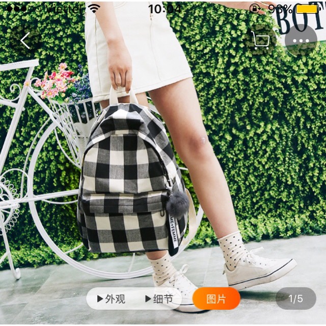 [ORDER] Balo caro ulzzang kèm móc khoá