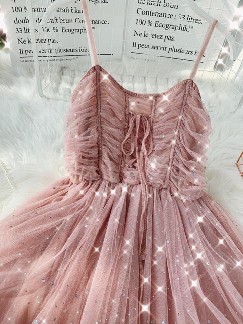 [HÀNG ORDER] Đầm voan lưới bling bling quá siêu siêu đẹp ( Có ảnh thật ) | BigBuy360 - bigbuy360.vn