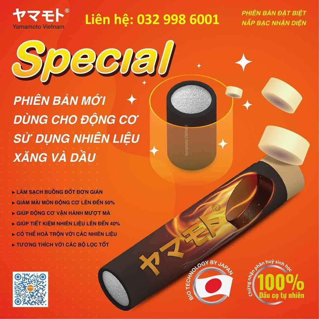 Viên nén tiết kiệm nhiên liệu Yamamoto 5.0 cho xe máy và ô tô