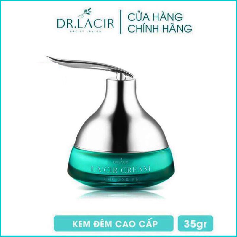 Mini Kem Dưỡng Trắng Da Ban Đêm Drlacir,Hộp 5gram,Giúp Dưỡng Trắng Da,Ngăn Ngừa Lão Hóa