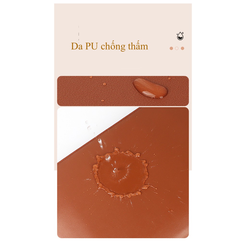 Túi chống sốc không quai da PU chống thấm lớp lót lông siêu mịn và dầy | BigBuy360 - bigbuy360.vn