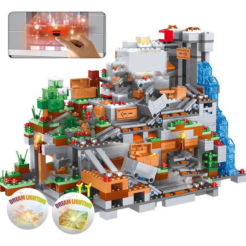 Bộ đồ chơi lắp ráp mô hình Minecraft 1315 mảnh