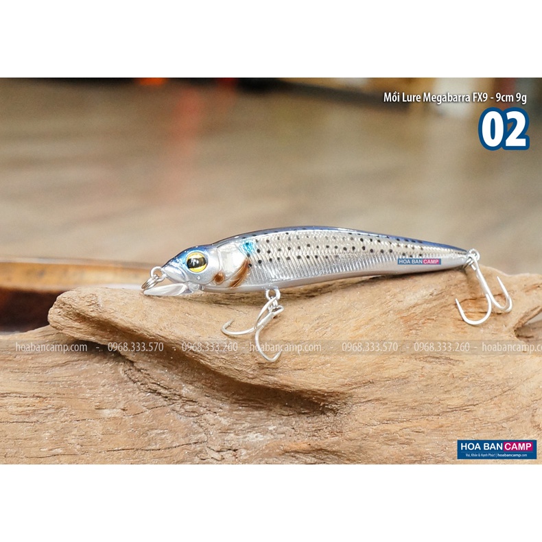 Mồi Lure Megabarra FX9 – LC170 | 9cm 9g
