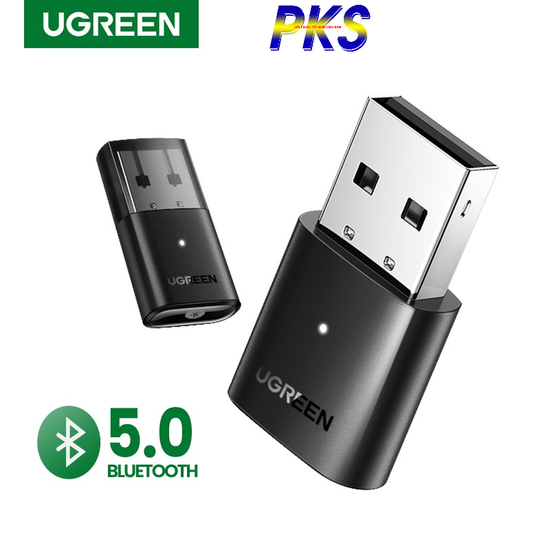 USB Bluetooth 5.0 - Thiết bị truyền nhận tín hiệu Bluetooth 5.0 không dây cao cấp chính hãng Ugreen 80889