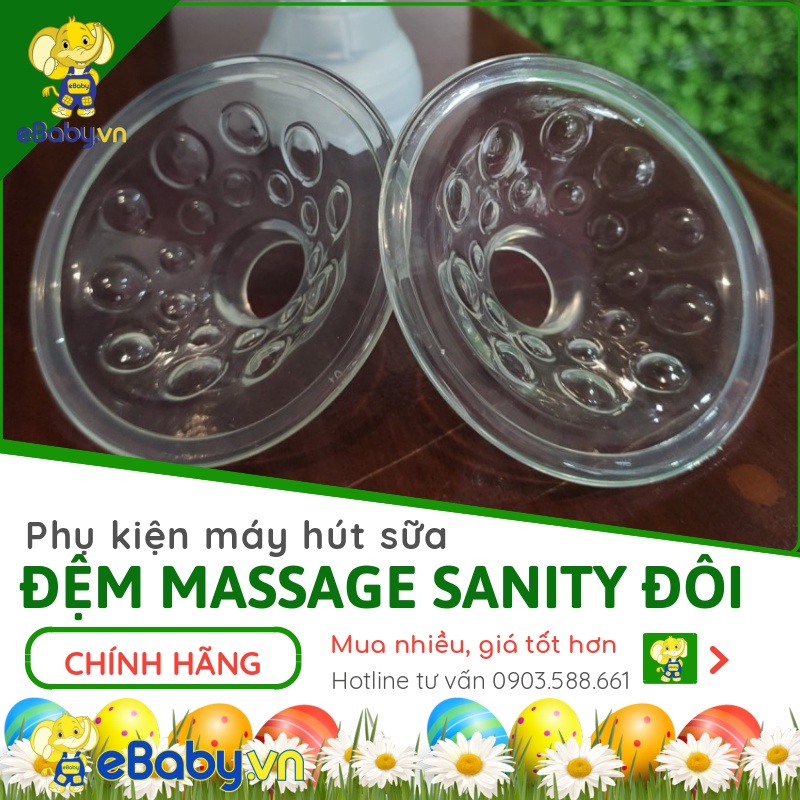 Cổ phễu máy hút sữa Sanity đôi cũ - Linh phụ kiện dùng cho máy hút sữa Sanity Đôi