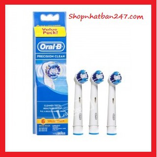 Set 6 Đầu bàn chải điện Oral-B Braun