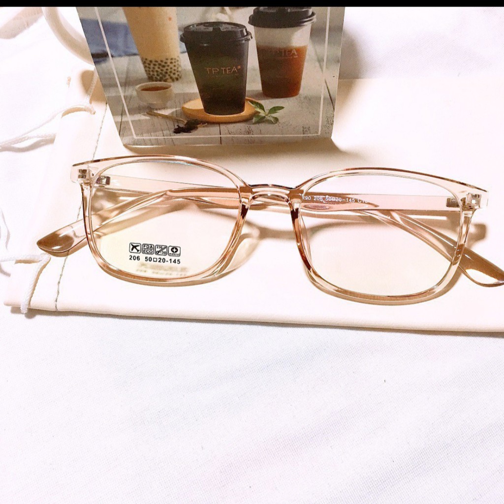 Gọng kính thời trang nam nữ có thể lắp mặt cận