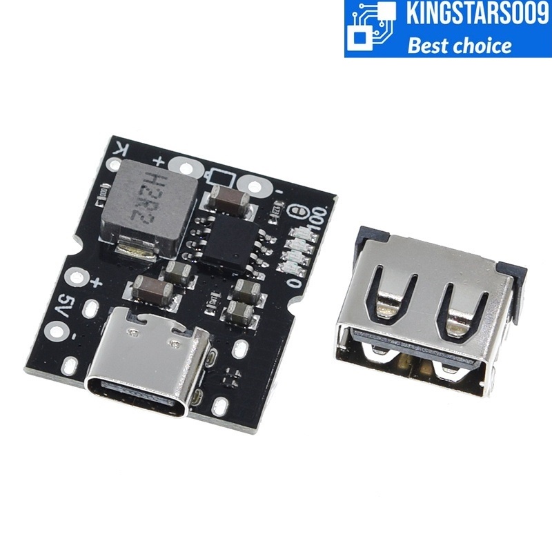 Mạch sạc pin lithium và tăng áp 5V 2A cổng USB Type-C