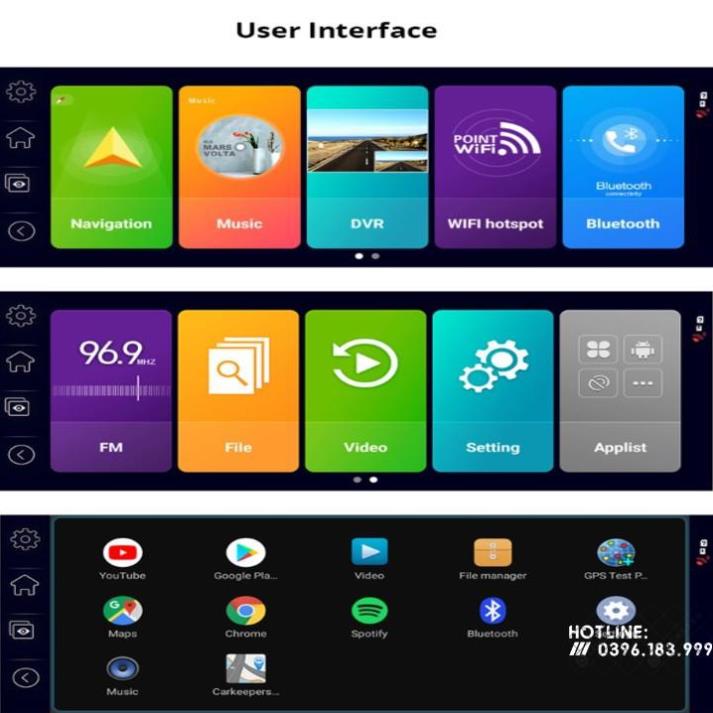 Camera hành trình đặt taplo K7 ô tô cắm sim 4G, wifi, ADAS 7 inch tích hợp cam lùi AHD giám sát từ xa