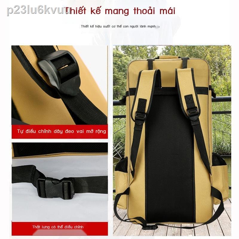 ❡ p23lu6kvuu2020 túi câu cá đa năng mới không thấm nước ghế dung tích lớn ba lô đựng dụng cụ cần bảo