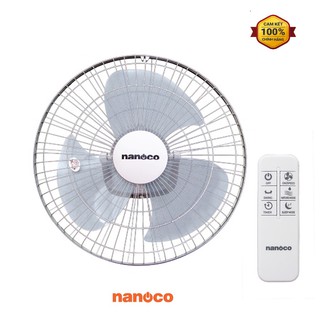 Quạt Trần Đảo Nanoco NOF1603G - RC (Màu xám)