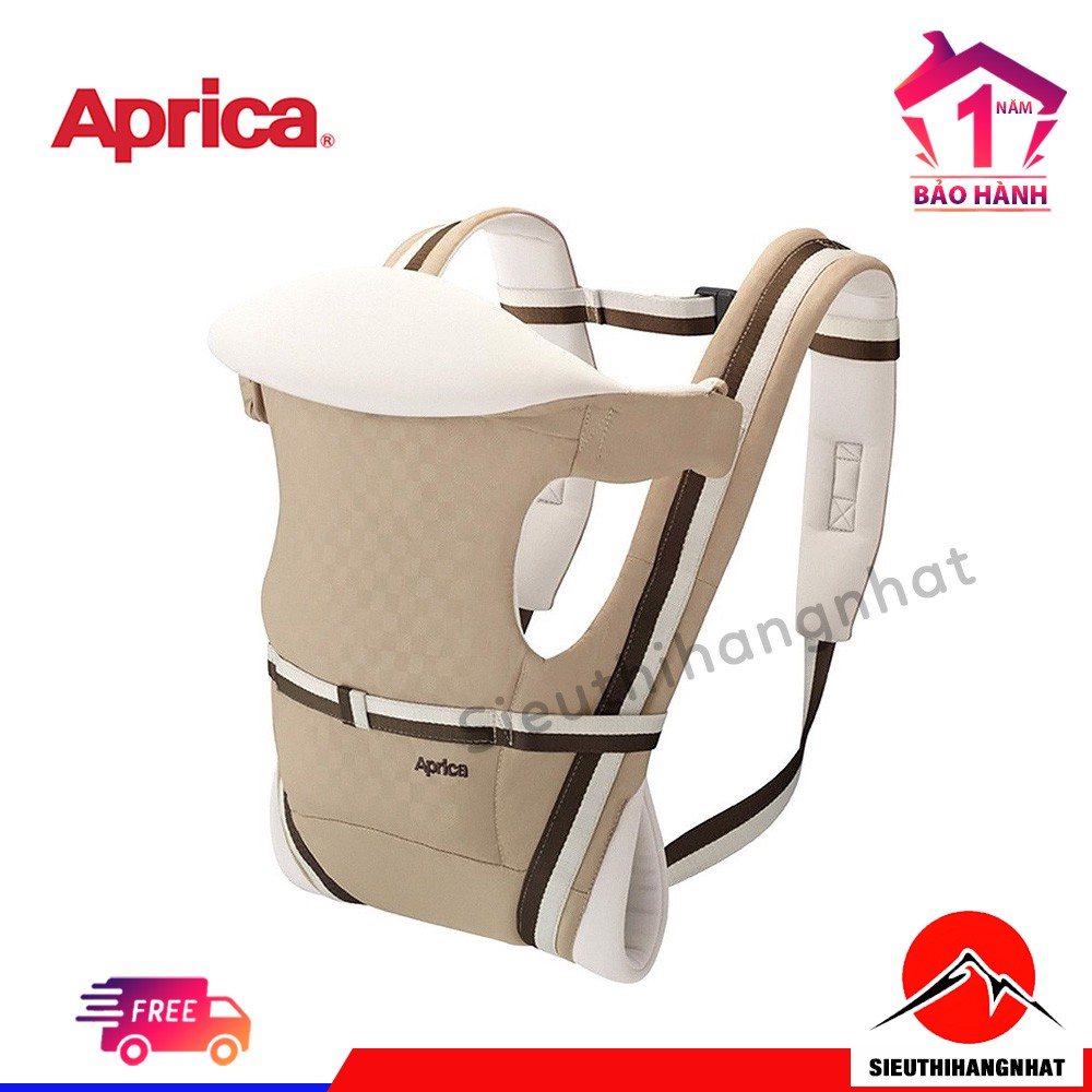 Địu trẻ em 4 Cách Aprica Pitta cho bé từ sơ sinh tới 3 tuổi