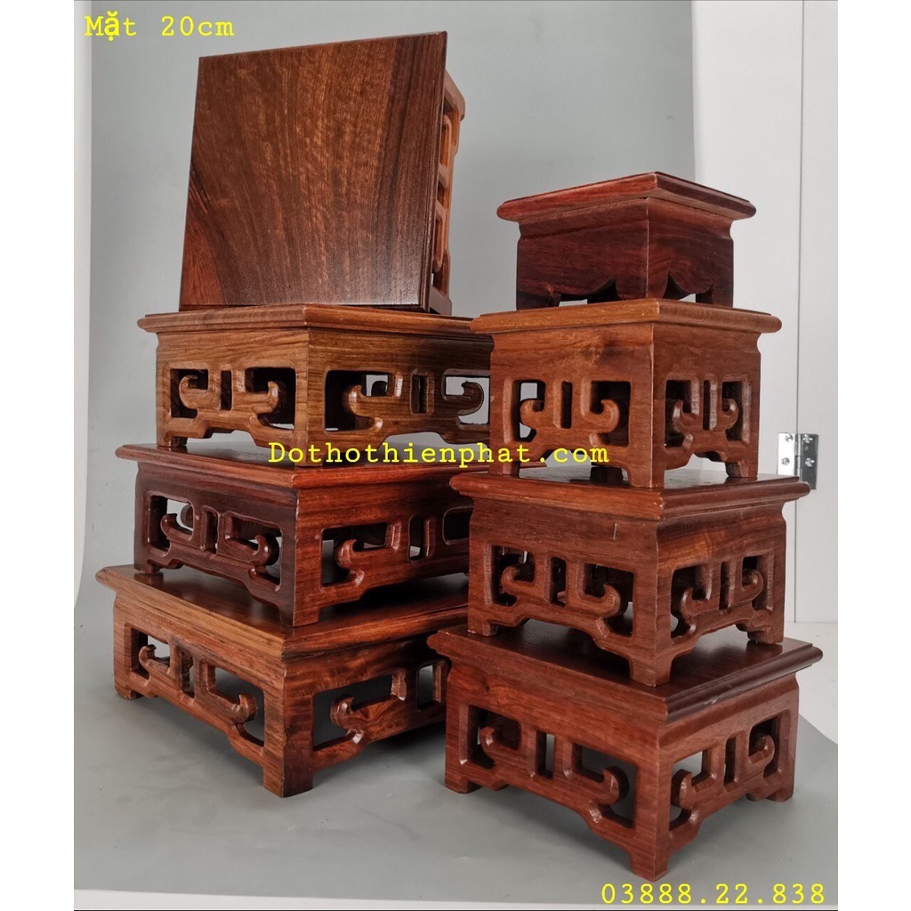 Đôn Gỗ Hương 20cm Rất Đẹp
