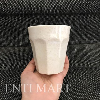 Ly melamine vân đá trắng/đen size 8.9cm