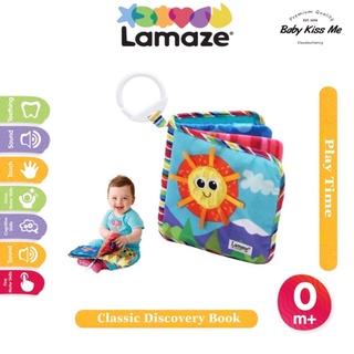 Sách vải tương tác cho bé Lamaze Discovery Book