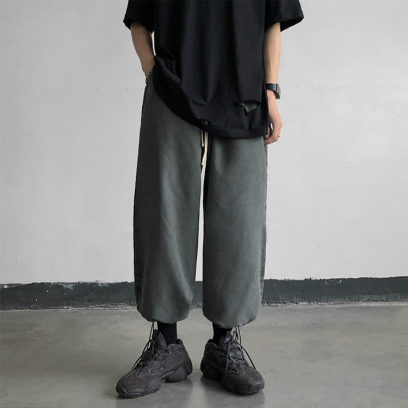 Quần dài ống rộng phong cách Hàn Quốc thời trang cá tính cho nam | BigBuy360 - bigbuy360.vn