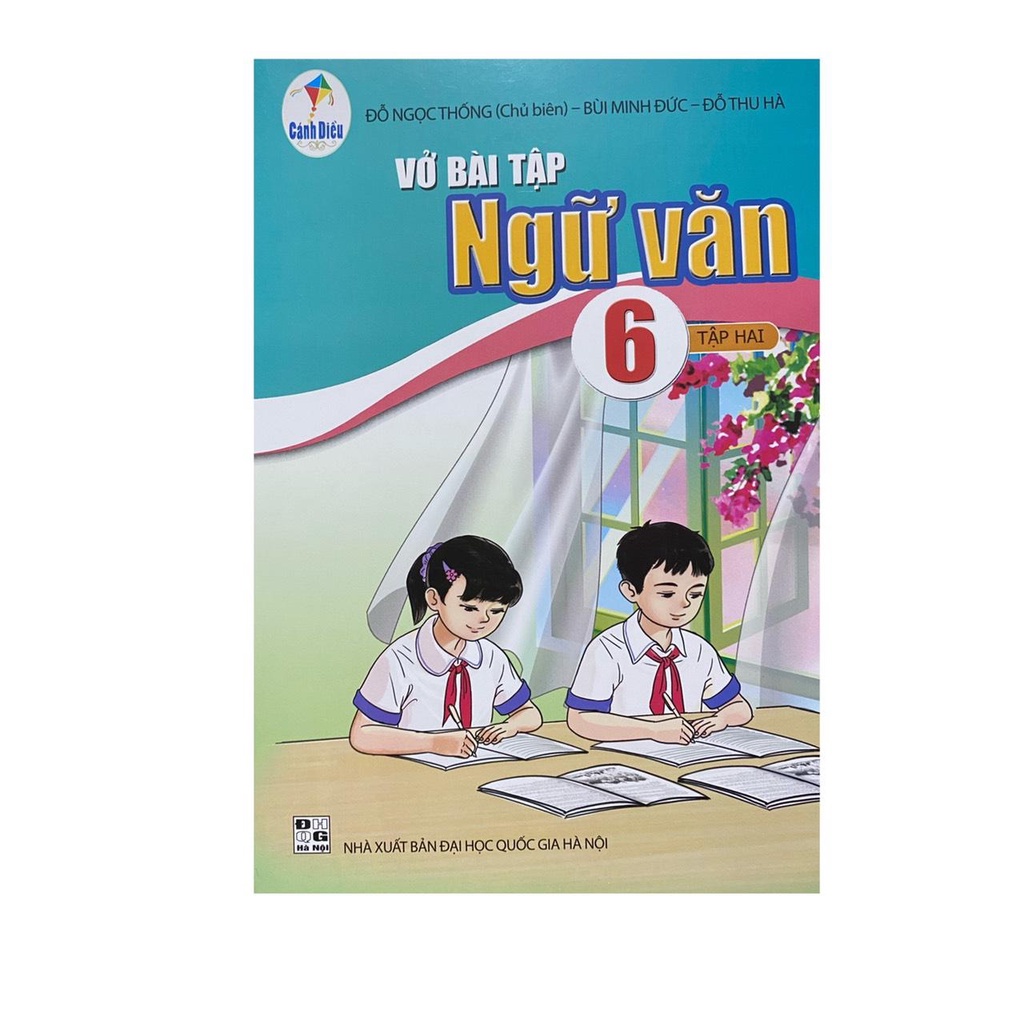 Sách - Vở bài tập ngữ văn 6 tập 2  + Bán kèm 1 cuốn tô màu 15k