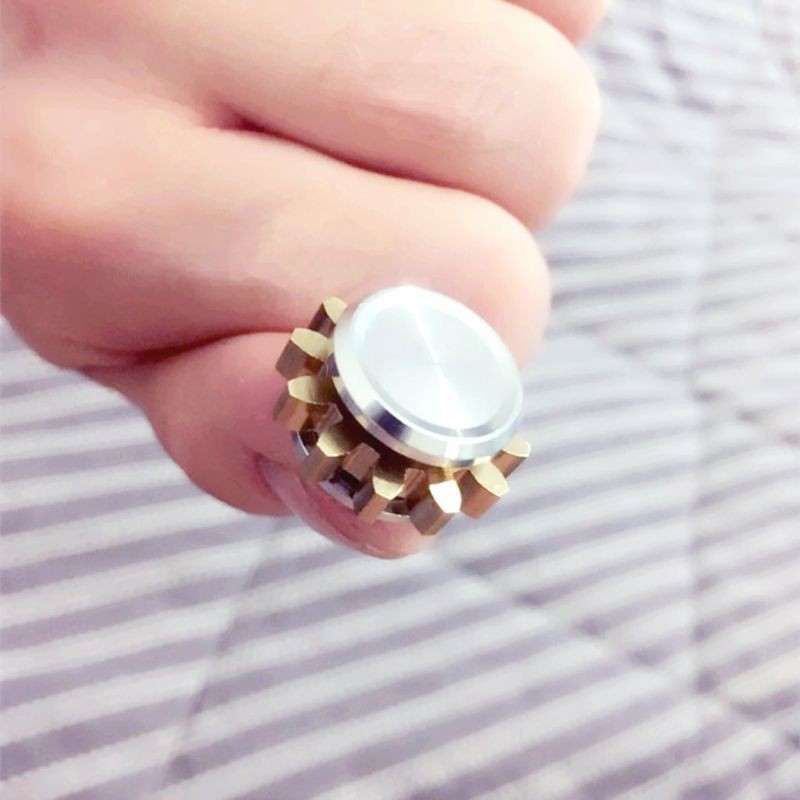 Con quay đồ chơi thư giãn mini EDC bằng kim loại giải tỏa căng thẳng