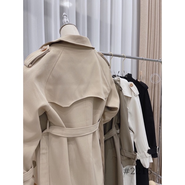 Áo Khoác Măng Tô Dáng Dài Hai Lớp K2216 Hàng Quảng Châu Cao Cấp Lemie By Lekemqc