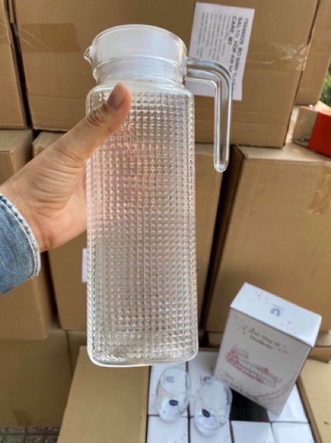 Bộ bình + 2 ly cao lumiac