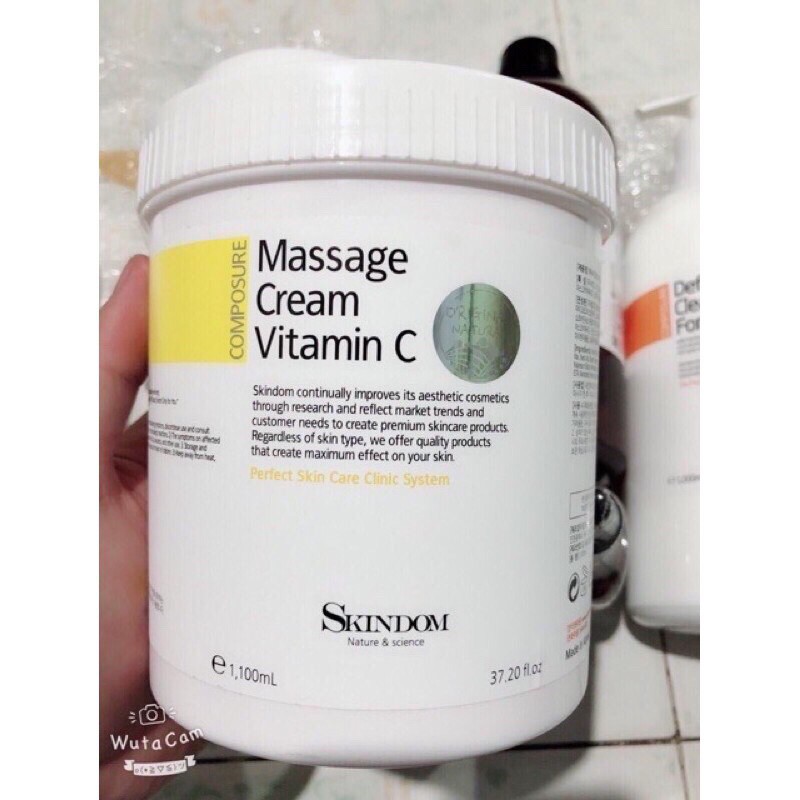 Kem masage vitaminC chính hãng 1100ml