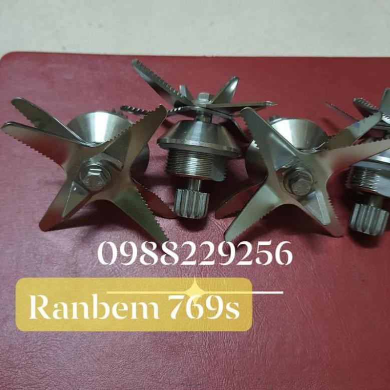 Phụ kiện máy làm sữa hạt Ranbem 769s - Bộ Lưỡi dao gồm khế, gioăng và lưỡi dao