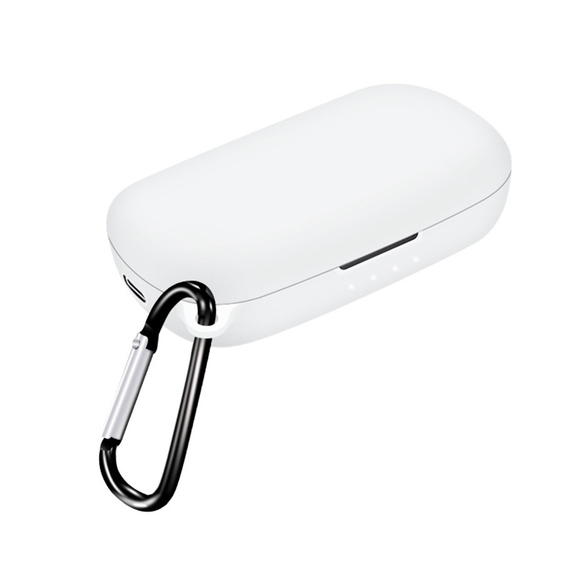 Vỏ Bảo Vệ Hộp Sạc Tai Nghe Không Dây Truebuds Bằng Silicon Kèm Móc Khóa Tiện Dụng Ốp