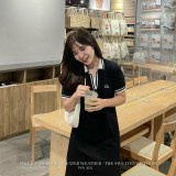 Váy polo trơn cộc cổ bẻ nữ - Đầm thun dáng ôm body cổ sơ mi sexy cá tính ulzzang HOT 2022 - Tú Uyên Store | WebRaoVat - webraovat.net.vn