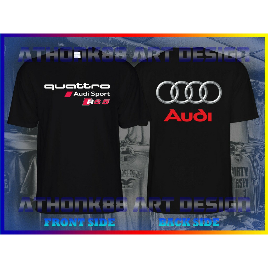 Suitable For Both Fat And Thin Audi Rs5 Gorgeous Quattro Windshield Men's 100% Cotton O Neck Gildan T Shirts As Gift Pharmacist Present