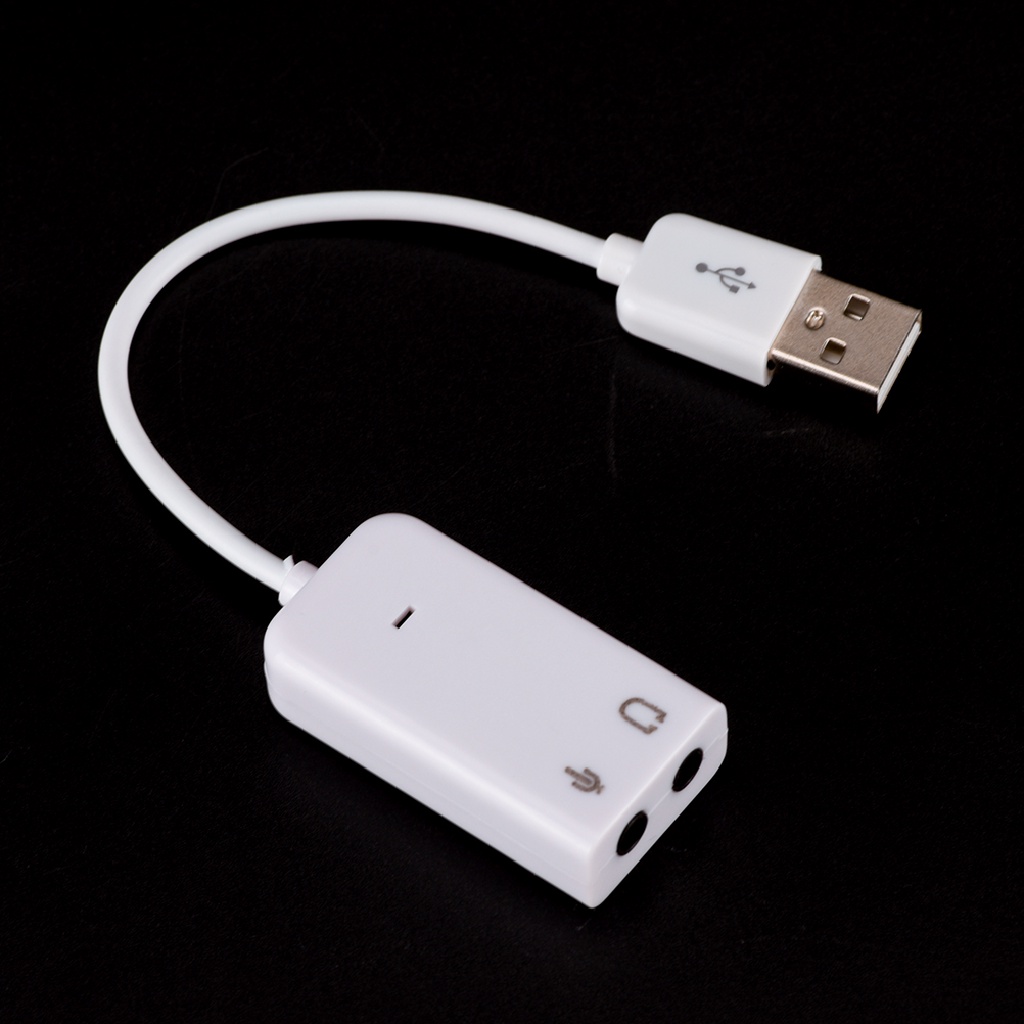 Thẻ Âm Thanh USB 7.1 Có Dây Cáp Cho Máy Tính