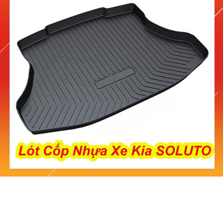 (Hỏa tốc) (chai chiết) Lót Cốp Nhựa Dẻo Xe Kia SOLUTO 2018-2019 2020 nhựa dẻo chống nước MS6736