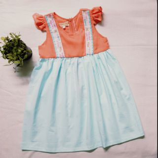 Đầm cánh tiên linen xô