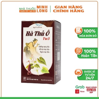 Viên uống Hà Thủ Ô TW3 - Chống rụng tóc, hỗ trợ mọc tóc, ngừa bạc