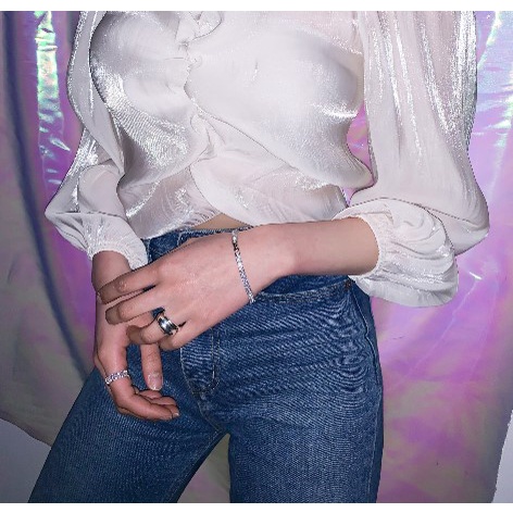 CHÍNH HÃNG NHẪN SLIVER TWINKLE BLING PASIÓN BTS, NCT