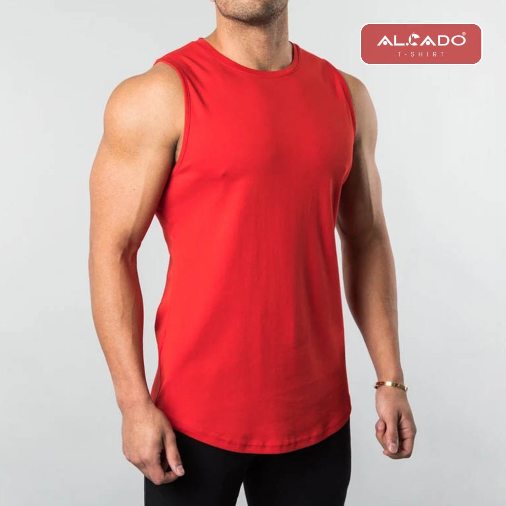 Áo ba lỗ Tank Top nam thiết kế sát nách để chơi thể thao, tập gym thun cotton 85% mịn mát