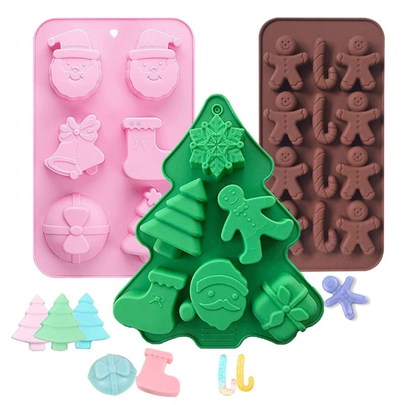 Khuôn Silicone Tạo Hình Làm Bánh Kẹo Hình Sáng Tạo