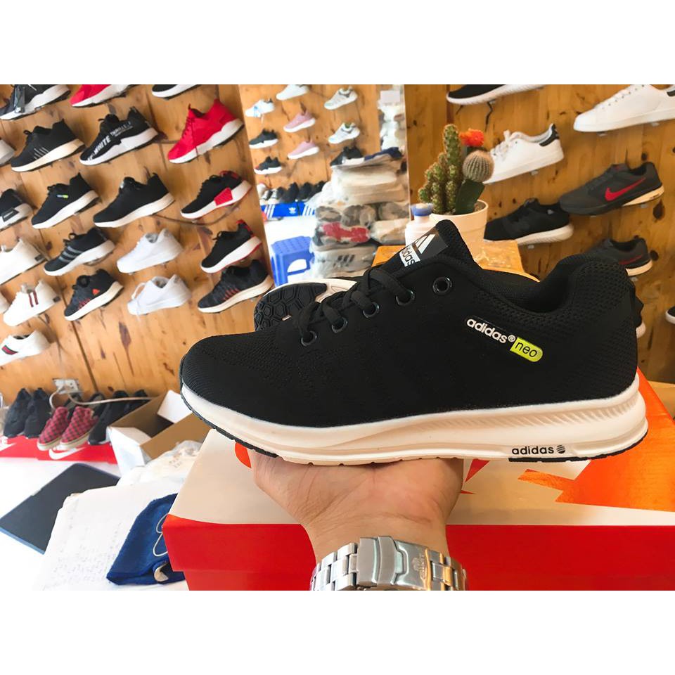 Giày nữ nam đen đế trăng Nam và Nữ size từ 35-44