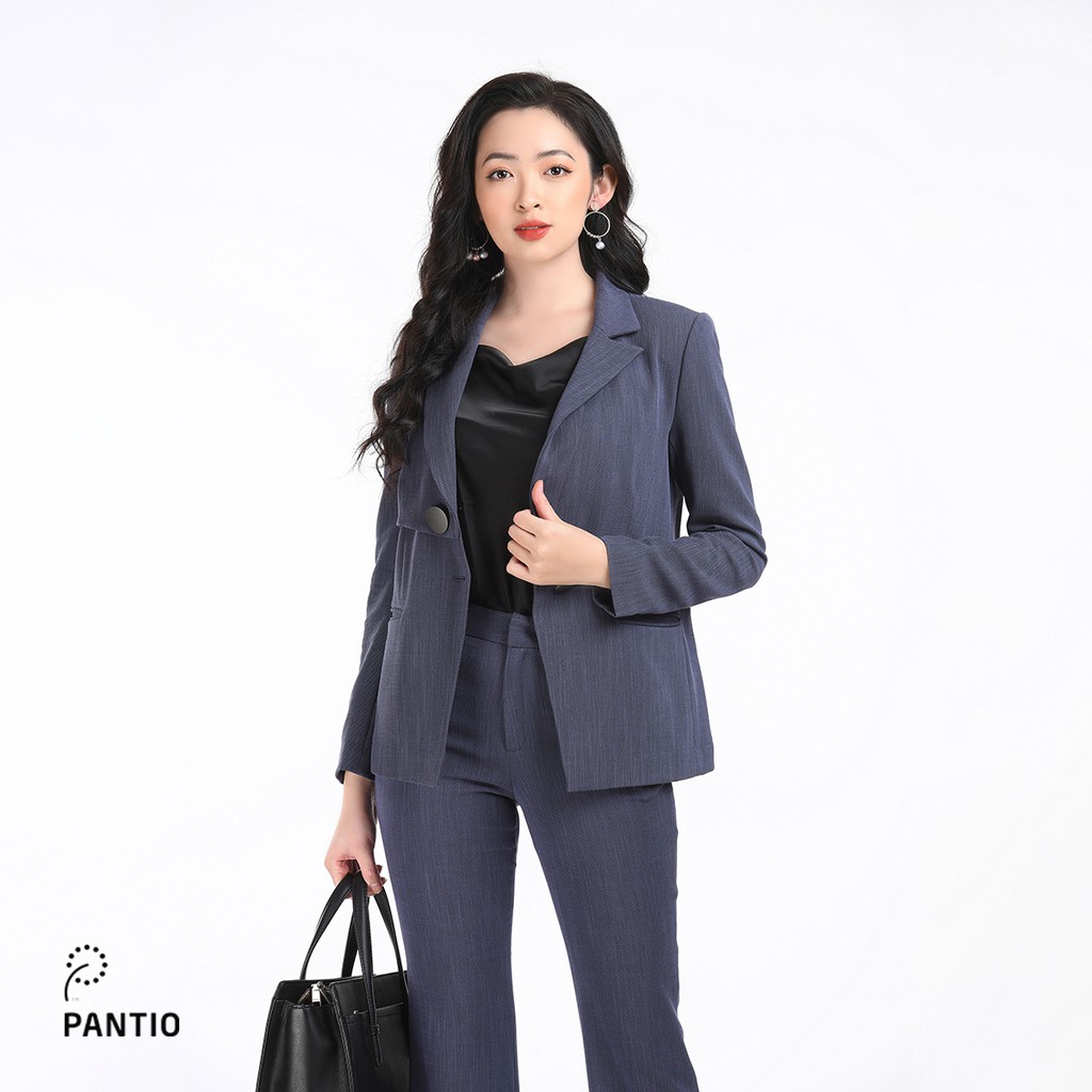 Áo vest chất liệu thô kiểu dáng suông BAV92224 - PANTIO
