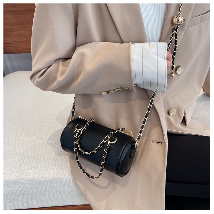 Túi Đeo Vai Hình Trụ Phong Cách Phương Tây Cho Nữ