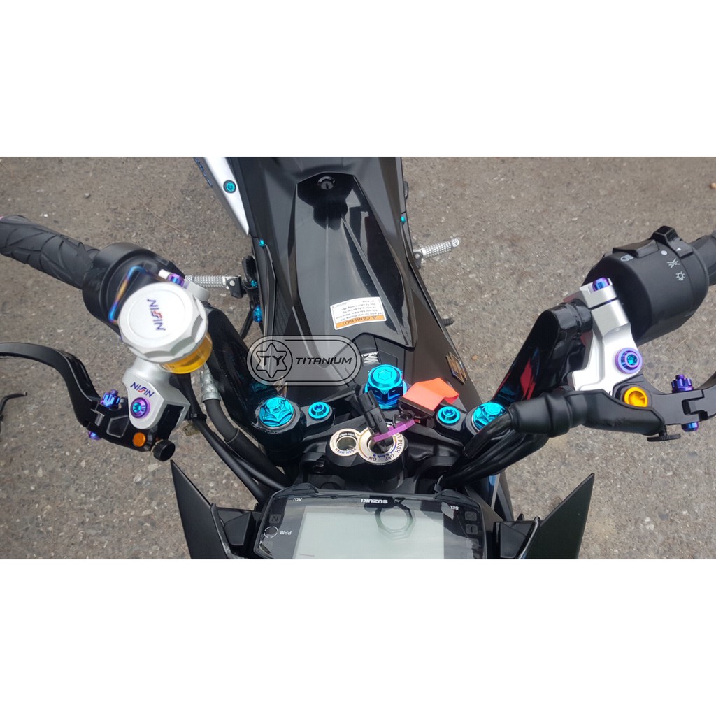 [RAIDER/SATRIA] Combo 5 con ốc Titan GR5 chảng 3 DoChoiXeMay