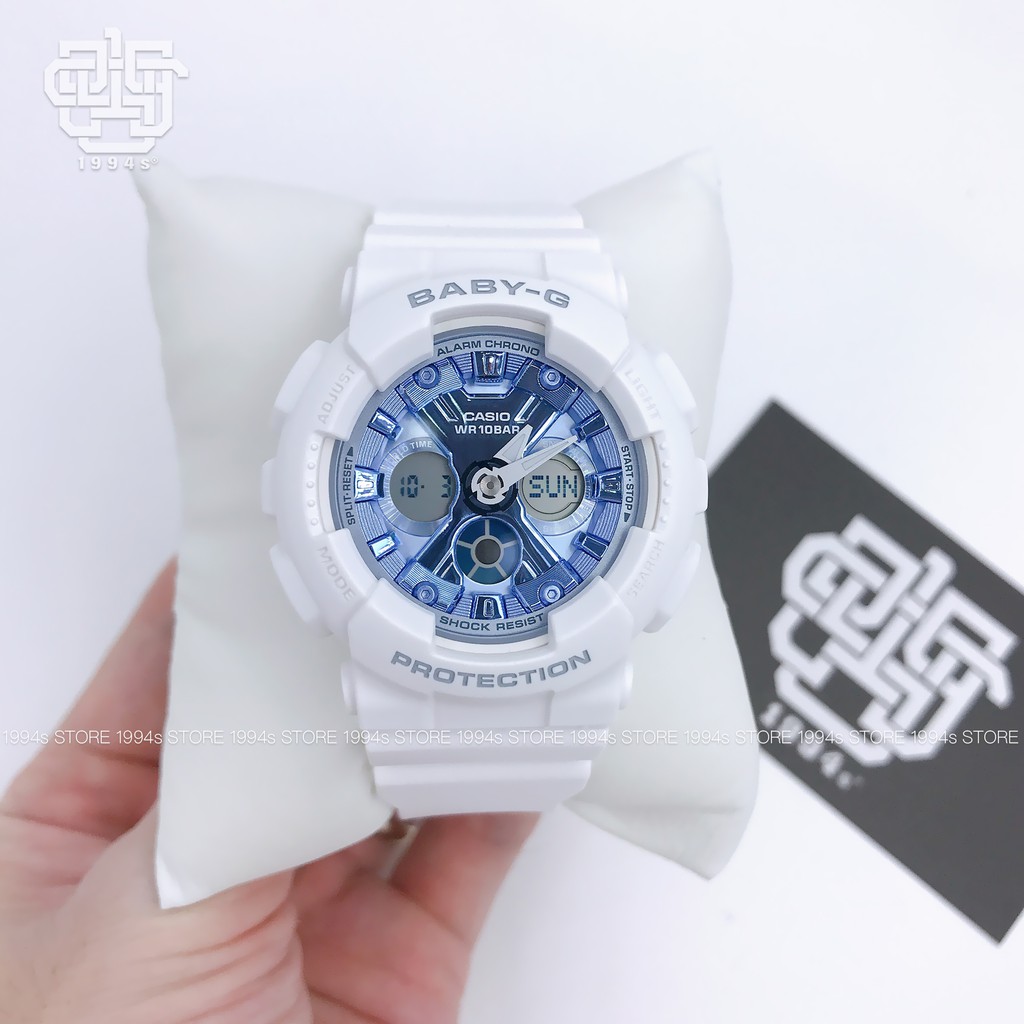 Đồng hồ nữ Casio Baby-G BA-130 / BA-130-7A2 chống va đập, chống nước 200m, size 43.3mm, hàng chính hãng