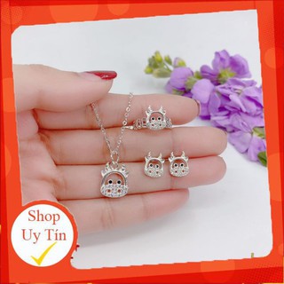 ❤️freeship ❤️ set trang sức hình trâu - set trang sức hình trâu đón tết 2021