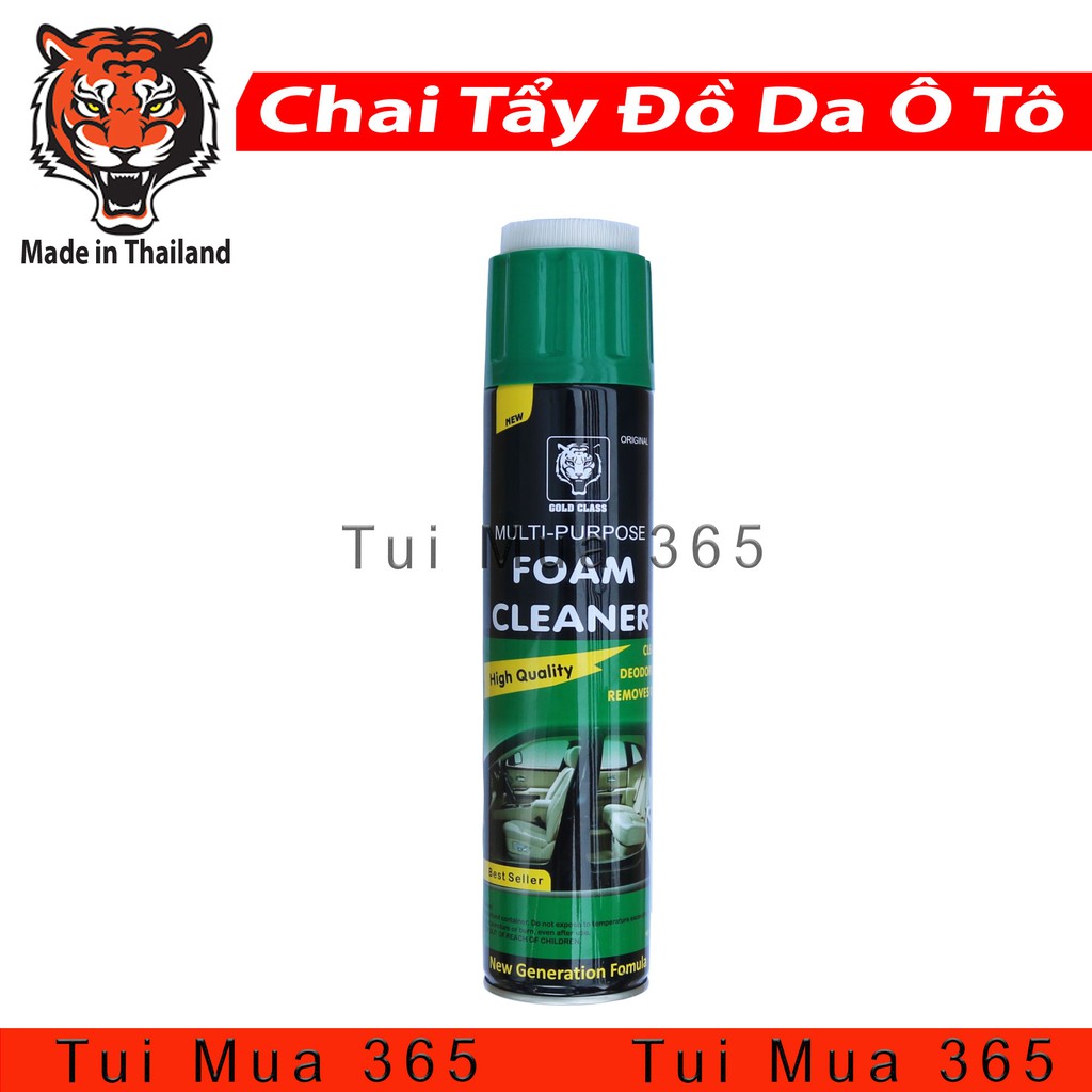 Dung Dịch Tây Nội Thất Ô Tô Foam Cleaner 650ml Thái Lan