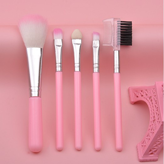 [Hàng mới về] Set 5 cọ trang điểm phấn mắt/ má hồng/ lông mày tiện dụng chất lượng cao | BigBuy360 - bigbuy360.vn