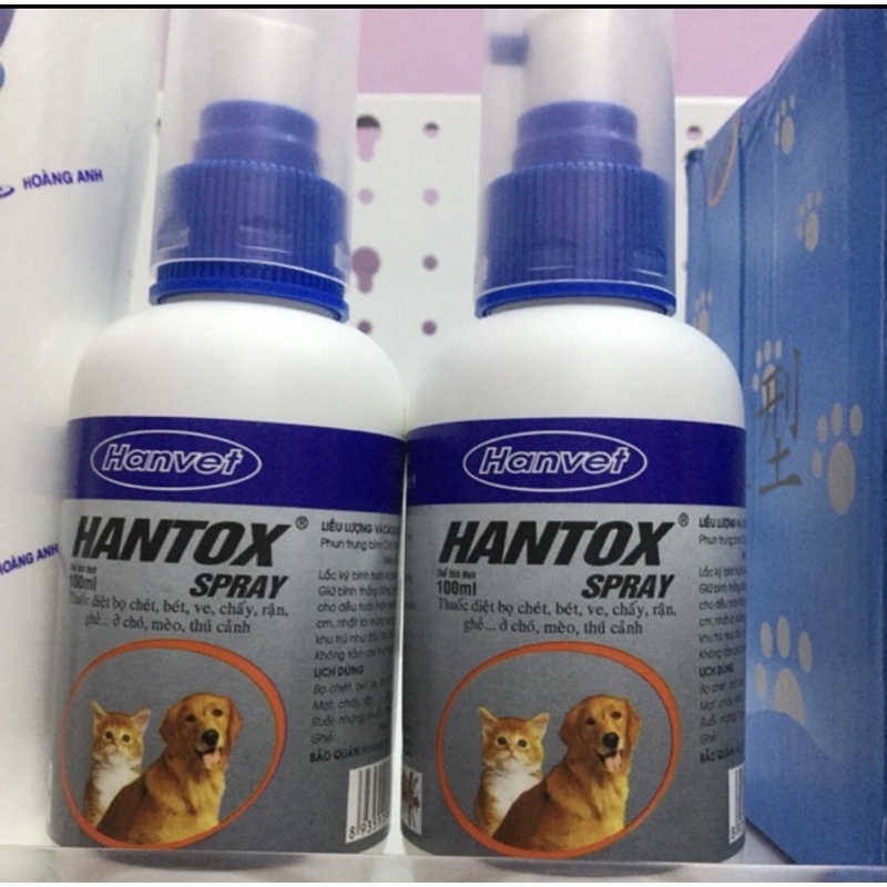 HANTOX XỊT Ve rận