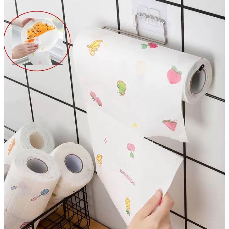 Cuộn khăn giấy đa năng họa tiết 20cm